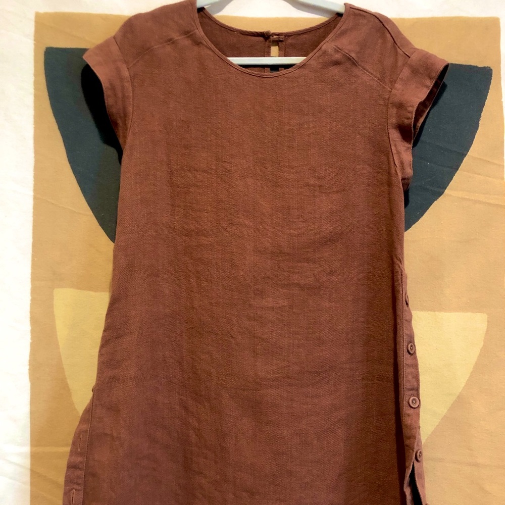 Matteo Linen Tunic / Mini Dress